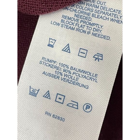 Lands'End Floral Embroidered Crewneck Sweater Size Large g28 - Picture 13 of 16